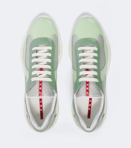 America's Cup leather-trimmed sneakers - Prada - Modalova