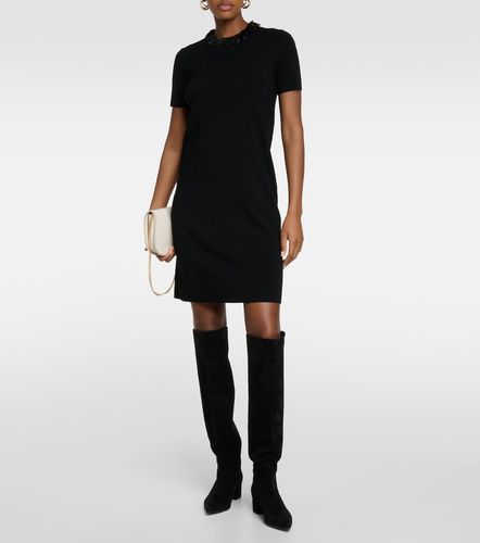 Sequined wool-blend midi dress - Tory Burch - Modalova