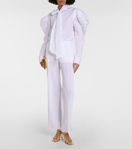 Pleated knit straight pants - Stella McCartney - Modalova