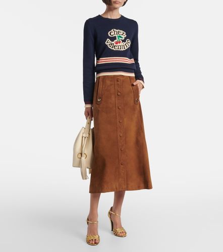 Valentino Gonna lunga in suede - Valentino - Modalova