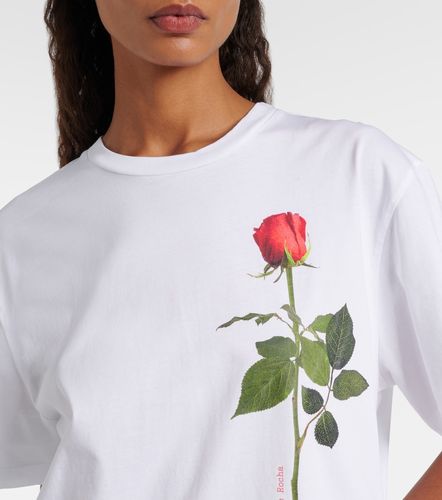 Camiseta de jersey de algodón estampado - Simone Rocha - Modalova