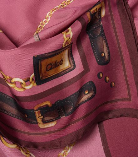 Chloe Paddington silk scarf - Chloe - Modalova