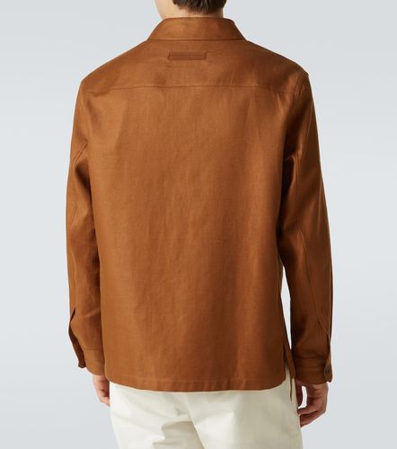 Zegna Camicia in lino - Zegna - Modalova