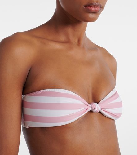 Top bikini a fascia annodato a righe - Same - Modalova