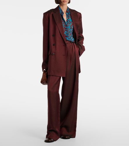 Printed sequined shirt - Dries Van Noten - Modalova