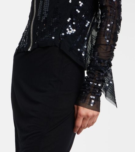 Gary sequined tulle jacket - Rick Owens - Modalova