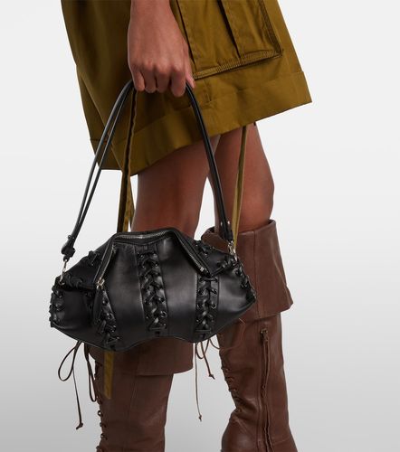 Manta Small leather shoulder bag - McQueen - Modalova