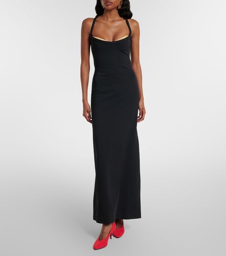 Versace Jersey bustier gown - Versace - Modalova
