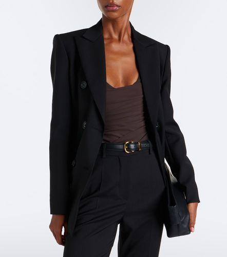 Alex Perry Gathered mesh bodysuit - Alex Perry - Modalova