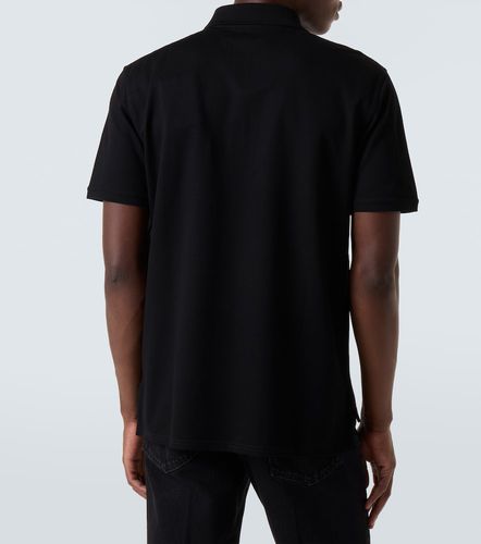 Polo de piqué de algodón con logo - Givenchy - Modalova
