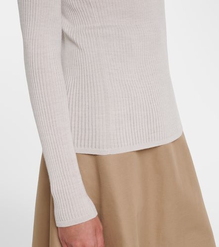 Turtleneck virgin wool sweater - Moncler - Modalova
