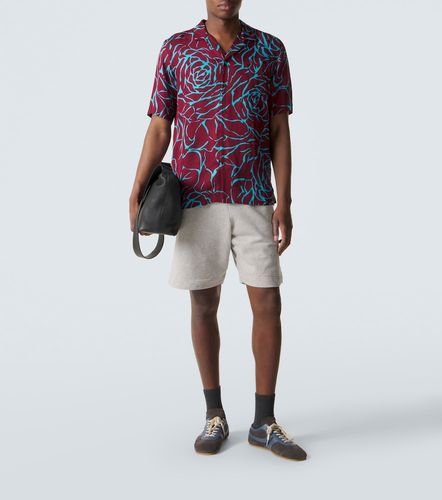 Shorts in jersey di cotone - Dries Van Noten - Modalova