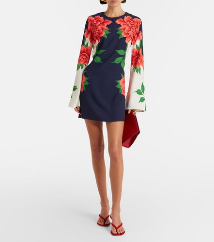 Supremes printed satin minidress - La DoubleJ - Modalova