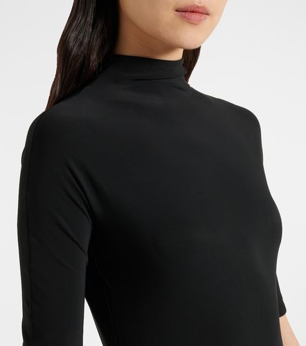 Alaïa Vestido midi de jersey drapeado - Alaia - Modalova