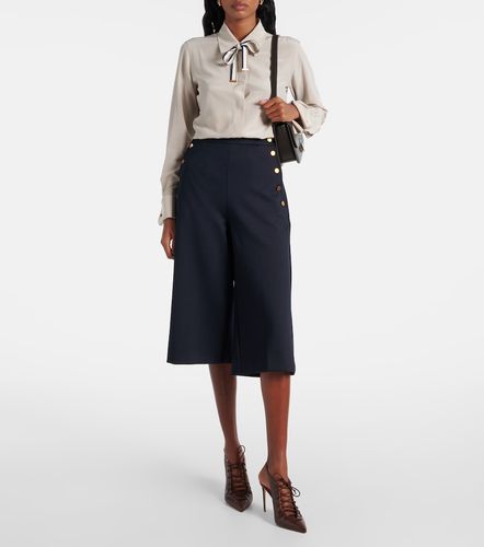 Apollo bow-detail silk crepe blouse - Max Mara - Modalova