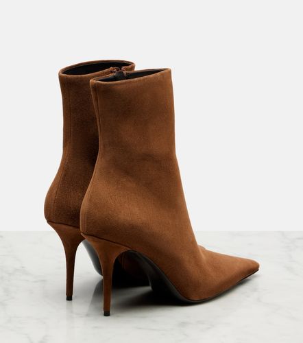 Ashley 90 suede ankle boots - Saint Laurent - Modalova