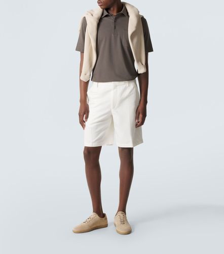 Zegna Shorts in cotone e lino - Zegna - Modalova
