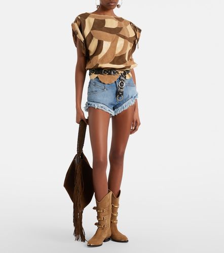 Dalmy perforated suede top - Isabel Marant - Modalova