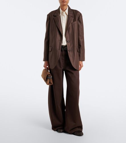 Jeans a gamba larga - Brunello Cucinelli - Modalova