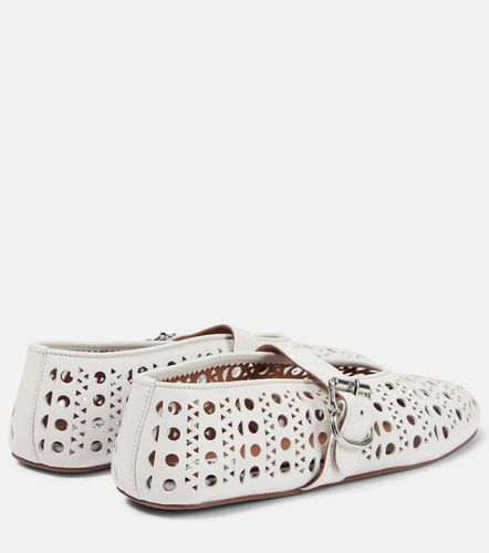Alaia Vienne leather ballet flats - Alaia - Modalova