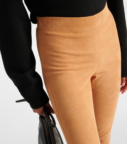 Joseph Mid-rise suede leggings - Joseph - Modalova