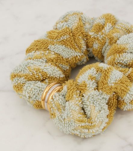 Plage floral cotton terry scrunchie - Chloe - Modalova