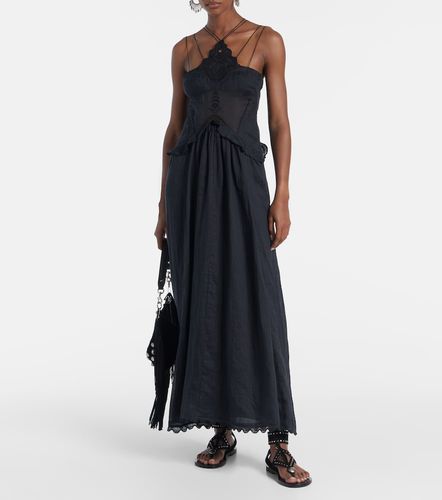 Abito lungo Lindy con pizzo - Isabel Marant - Modalova