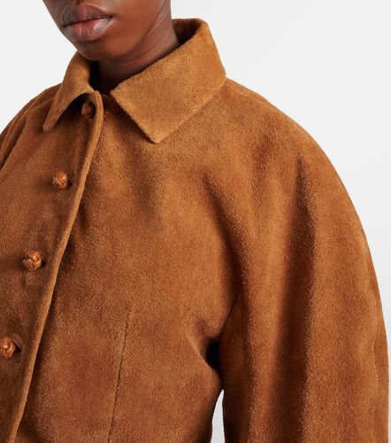 Róhe Giacca cropped in suede - Rohe - Modalova