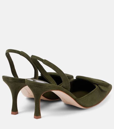 Maysli suede slingback pumps - Manolo Blahnik - Modalova