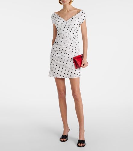 Rita draped polka-dot minidress - Jacquemus - Modalova