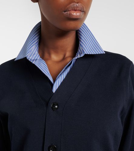 Sacai Cárdigan de algodón a capas - Sacai - Modalova