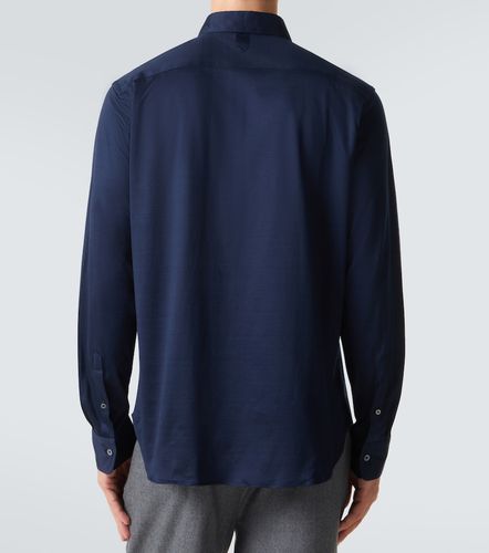 Canali Camisa de jersey de algodón - Canali - Modalova