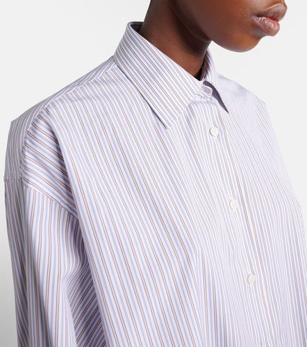 Camisa oversized de popelín de algodón - Prada - Modalova