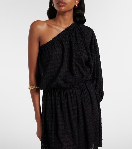 Top monospalla Twist in jacquard di seta e cotone - Eres - Modalova