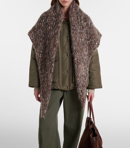 Mohair-blend poncho - Brunello Cucinelli - Modalova