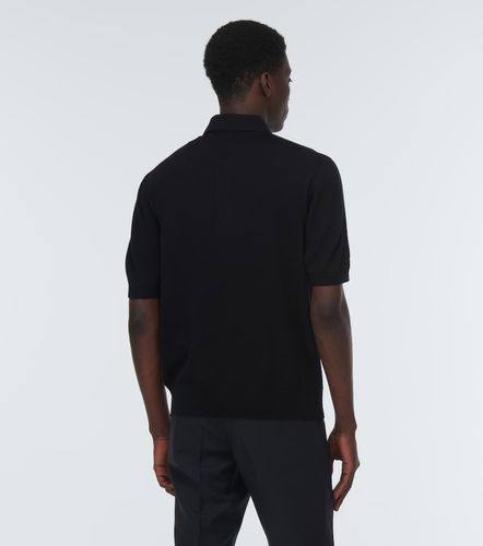Burberry Polo in lana e seta - Burberry - Modalova