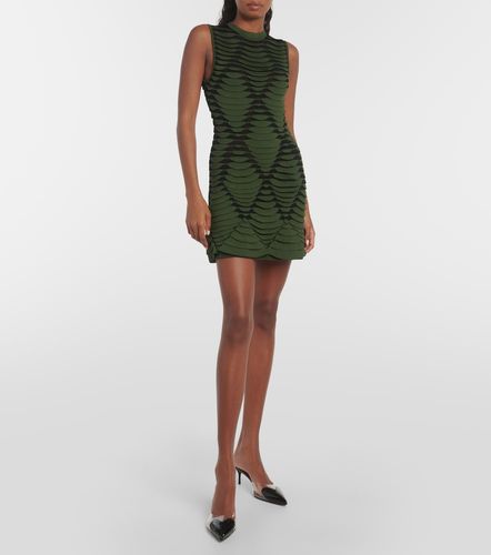 Alaïa Vestido corto de efecto serpiente - Alaia - Modalova