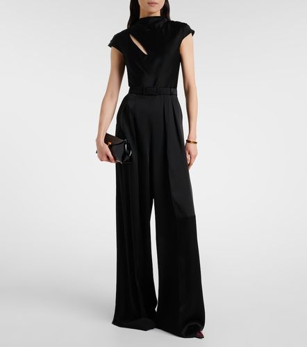 Mono Vespa de satén con abertura - Max Mara - Modalova