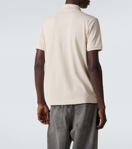 Moncler Polo in cotone con logo - Moncler - Modalova