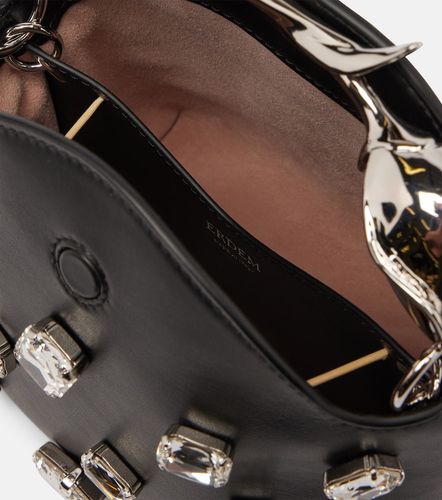 Bloom Mini embellished leather top-handle bag - Erdem - Modalova