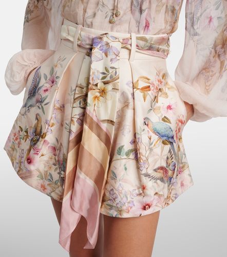 Shorts Rebellion in seta e cotone - Zimmermann - Modalova