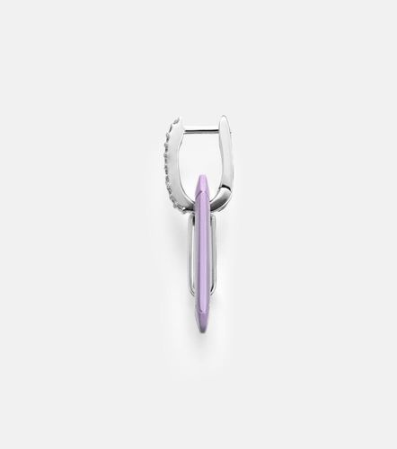 Chiara Small 18kt gold single earring with diamonds - Eera - Modalova