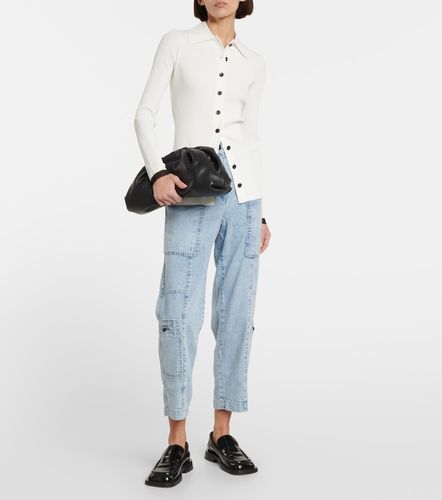 Chambray high-rise cargo jeans - Proenza Schouler - Modalova