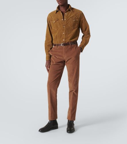 Pantaloni regular in velluto a coste - Slowear - Modalova