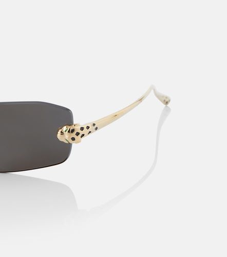 Panthere de Cartier rectangular sunglasses - Cartier Eyewear Collection - Modalova