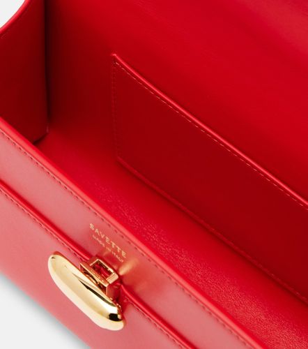 Symmetry leather top-handle bag - Savette - Modalova