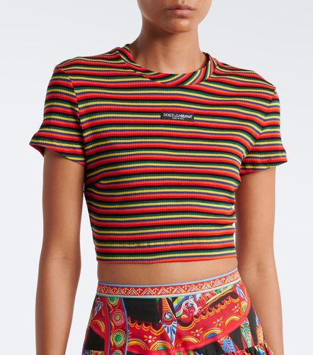 Camiseta de jersey de algodón - Dolce&Gabbana - Modalova