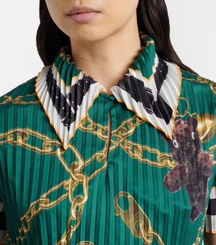Acne Studios Top plissé con stampa - Acne Studios - Modalova