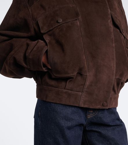 Nour Hammour Suede blouson jacket - Nour Hammour - Modalova