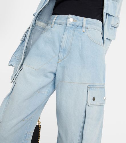 Elore denim cargo pants - Isabel Marant - Modalova